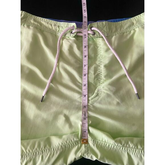 POLO Ralph Lauren Lime Green Swim Shorts sz M - Picture 9 of 12